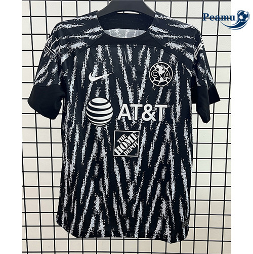 Peamu - Maillot foot Club America Gardien de but Noir 2023/24