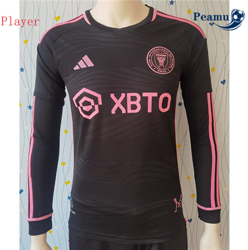 Peamu - Maillot foot Inter Miami Player Exterieur Manche Longue 2023/24