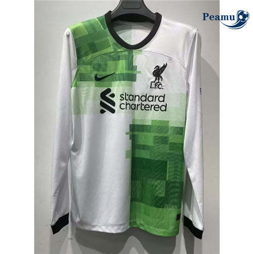 Peamu - Maillot foot Liverpool Exterieur Manche Longue 2023/24