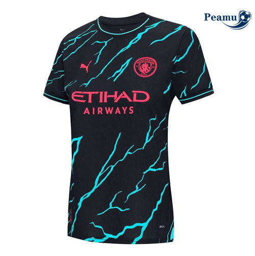 Peamu - Maillot foot Manchester City Femme Third 2023/24