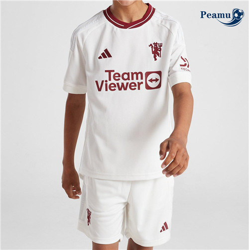Peamu - Maillot foot Manchester United Enfant Third 2023/24