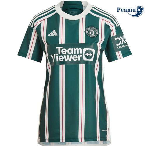 Peamu - Maillot foot Manchester United Femme Exterieur 2023/24