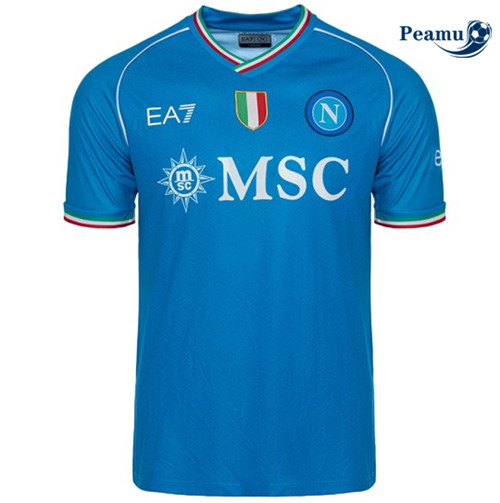 Peamu - Maillot foot Naples Domicile 2023/24