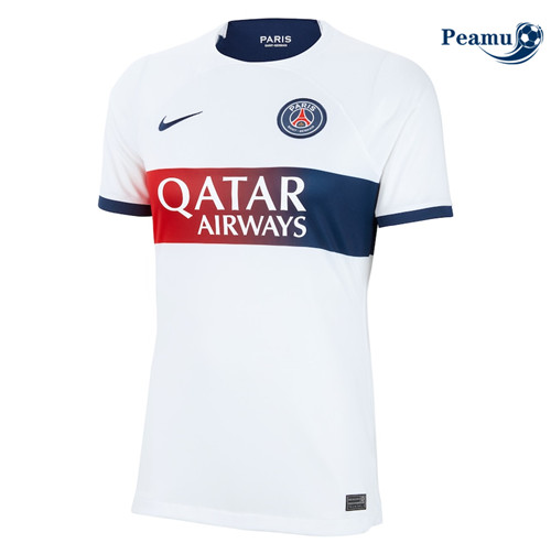 Peamu - Maillot foot PSG Femme Exterieur 2023/24