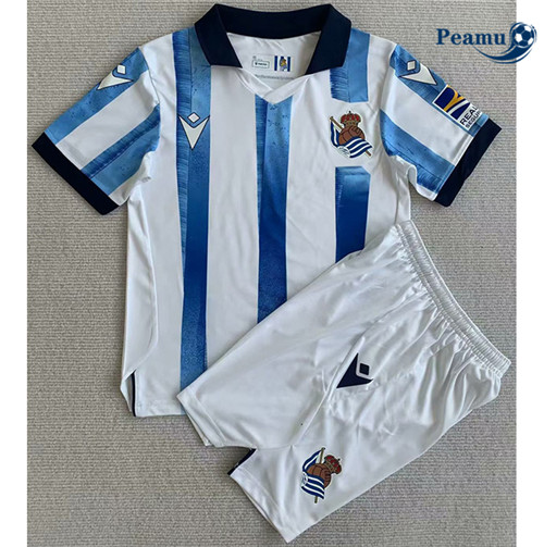 Peamu - Maillot foot Real Sociedad Enfant Domicile 2023/24