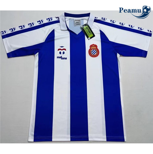 Peamu - Maillot foot Retro1984-1989#Espanyol Domicile