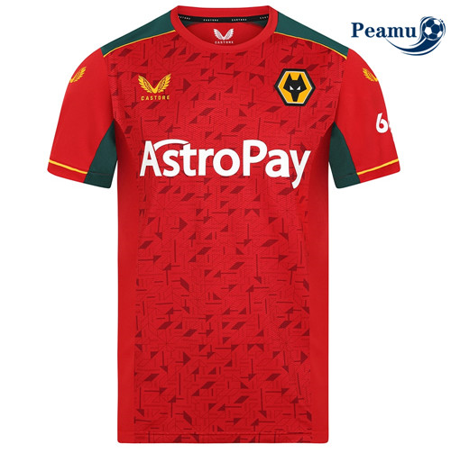 Peamu - Maillot foot Wolves Exterieur 2023/24