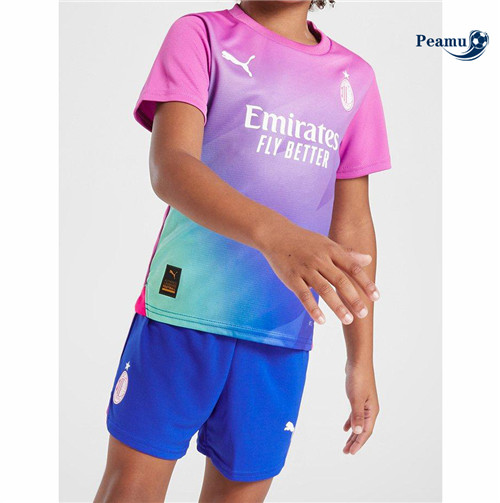 Peamu - Maillot foot AC Milan Enfant Third 2023/24 personnalisé