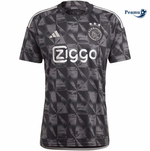 Peamu - Maillot foot AFC Ajax Third Noir 2023/24 Officiel