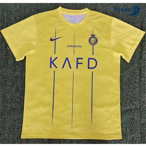Peamu - Maillot foot Al-Nassr FC Domicile Jaune 2023/24 Paris