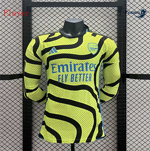 Peamu - Maillot foot Arsenal Player Exterieur Manche Longue 2023/24 Outlet