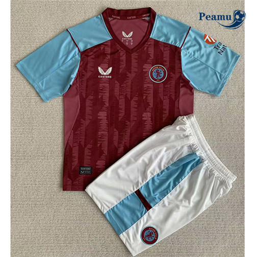 Peamu - Maillot foot Aston Villa Enfant Domicile 2023/24 grossiste