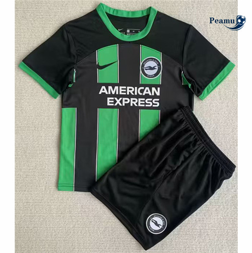 Peamu - Maillot foot Brighton Enfant Exterieur 2023/24 discout