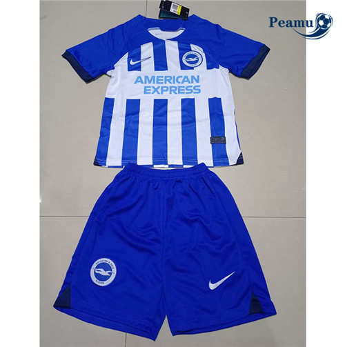 Peamu - Maillot foot Brighton Enfant Domicile 2023/24 Officiel
