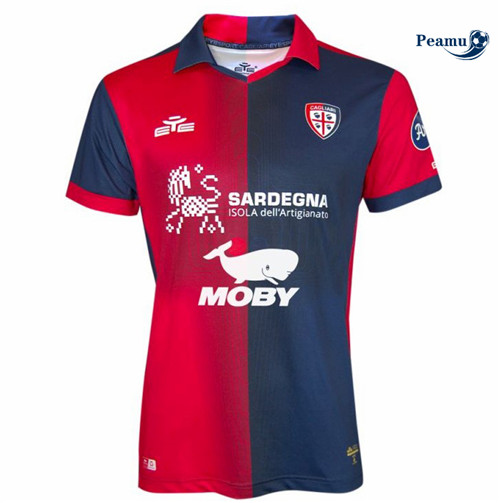 Peamu - Maillot foot Cagliari Domicile 2023/24 Officiel