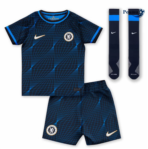 Peamu - Maillot foot Chelsea Enfant Exterieur 2023/24 personnalisé