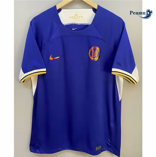 Peamu - Maillot foot Chelsea Bleu 2023/24 Original