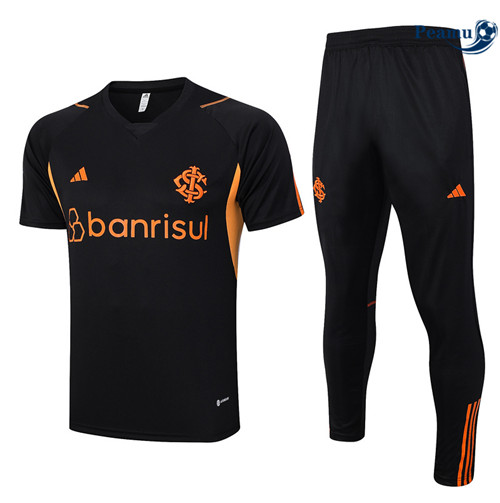 Peamu - Maillot foot Kit Entrainement SC Internacional + Pantalon Noir 2023/24 Paris