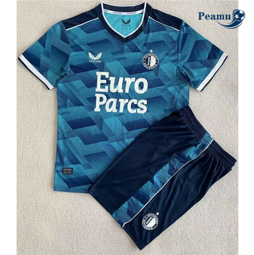Peamu - Maillot foot Feyenoord Enfant Exterieur 2023/24 Soldes