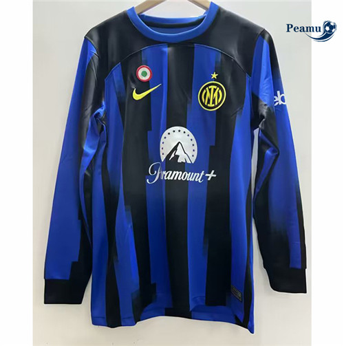 Peamu - Maillot foot Inter Milan Domicile Manche Longue 2023/24 prix