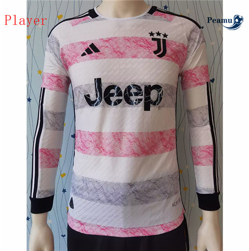 Peamu - Maillot foot Juventus Player Exterieur Manche Longue 2023/24 Soldes