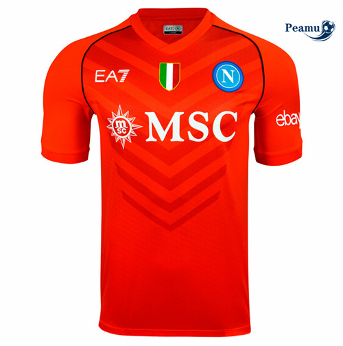 Peamu - Maillot foot Naples Gardien de but Orange 2023/24 prix
