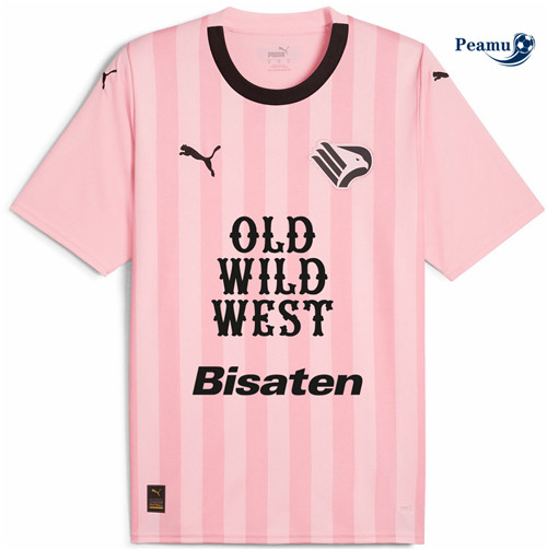 Peamu - Maillot foot Palermo Domicile Rose 2023/24 Officiel