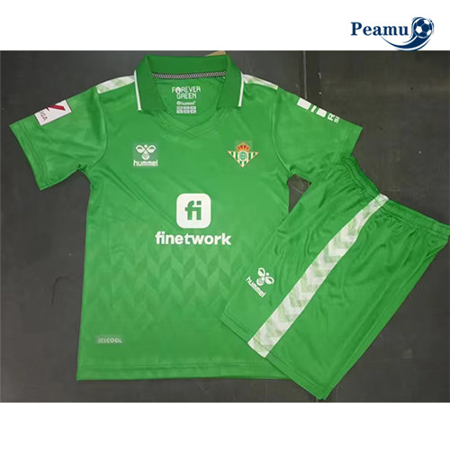 Peamu - Maillot foot Real Betis Enfant Exterieur 2023/24 personnalisé