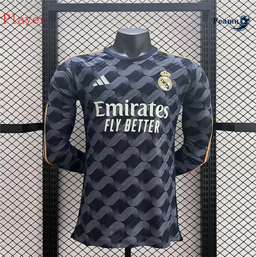 Peamu - Maillot foot Real Madrid Player Exterieur Manche Longue 2023/24 Outlet