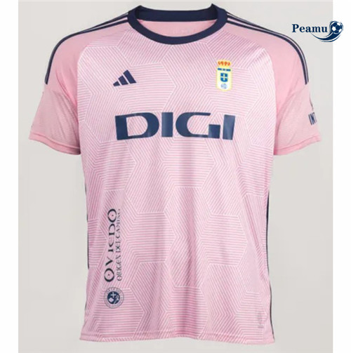 Peamu - Maillot foot Real Oviedo Exterieur 2023/24 Paris