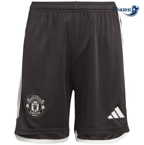 Peamu - Maillot foot Short Manchester United Exterieur 2023/24 Paris