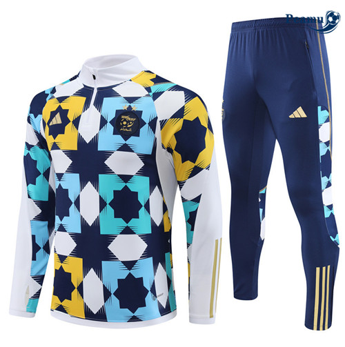 Peamu - Maillot foot Survetement Algérie Enfant Bleu 2023/24 Soldes