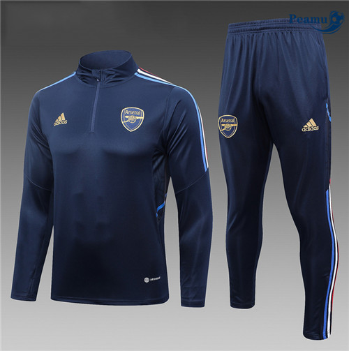 Peamu - Maillot foot Survetement Arsenal Enfant Bleu 2023/24 grossiste