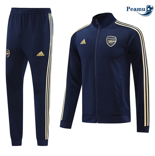 Peamu - Maillot foot Veste Survetement Arsenal Bleu Marine 2023/24 prix