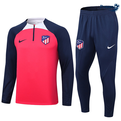 Peamu - Maillot foot Survetement Atletico Madrid Enfant Rose 2023/24 Original