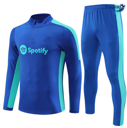 Peamu - Maillot foot Survetement Barcelone Enfant Bleu 2023/24 prix