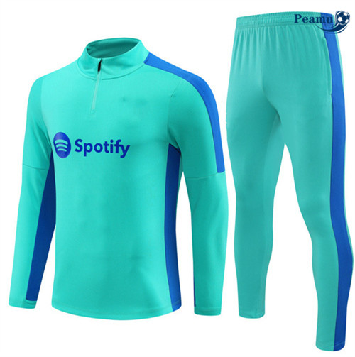Peamu - Maillot foot Survetement Barcelone Enfant Bleu 2023/24 Original