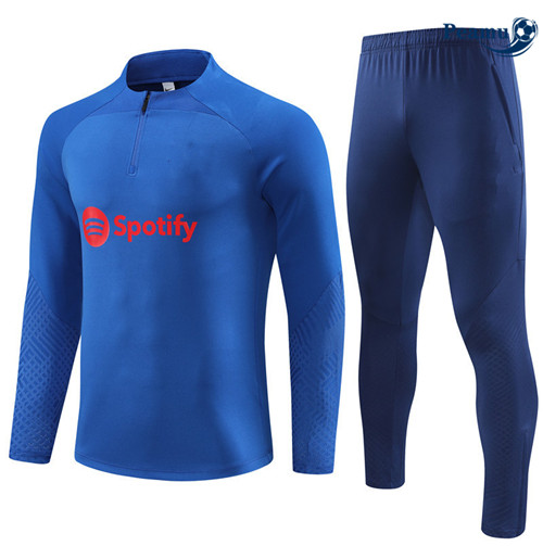Peamu - Maillot foot Survetement Barcelone Bleu 2023/24 Paris