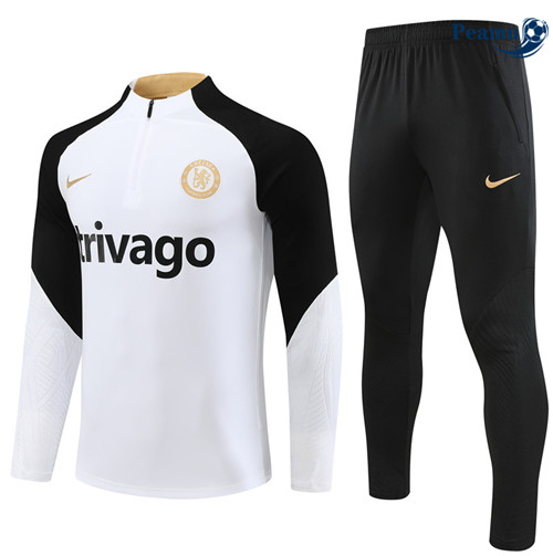 Peamu - Maillot foot Survetement Chelsea Blanc 2023/24 Outlet