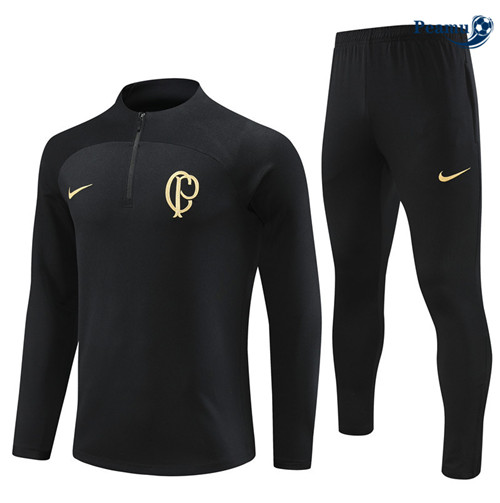 Peamu - Maillot foot Survetement Corinthians Noir 2023/24 discout