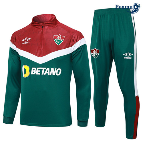 Peamu - Maillot foot Survetement Fluminense Vert 2023/24 personnalisé