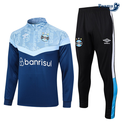 Peamu - Maillot foot Survetement Gremio Bleu 2023/24 Original