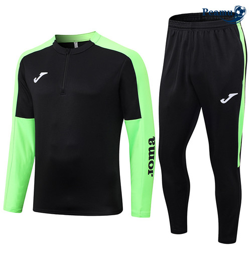 Peamu - Maillot foot Survetement JOMA Noir 2023/24 Outlet