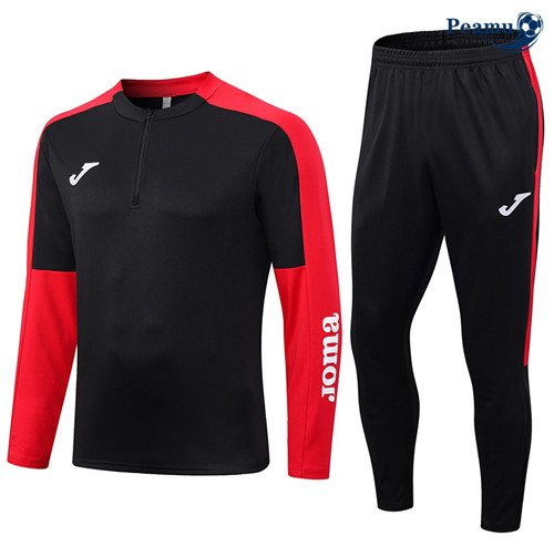Peamu - Maillot foot Survetement JOMA Noir 2023/24 Soldes