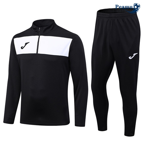Peamu - Maillot foot Survetement JOMA Noir 2023/24 grossiste