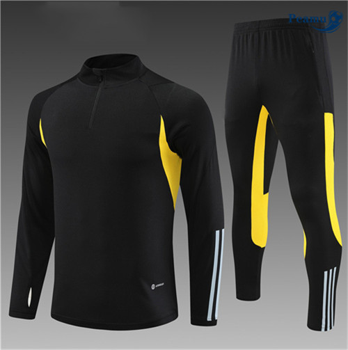 Peamu - Maillot foot Survetement Juventus Enfant Noir 2023/24 Original