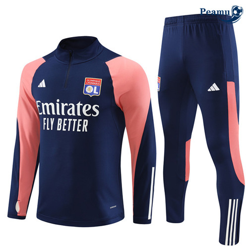 Peamu - Maillot foot Survetement Lyon Bleu 2023/24 grossiste