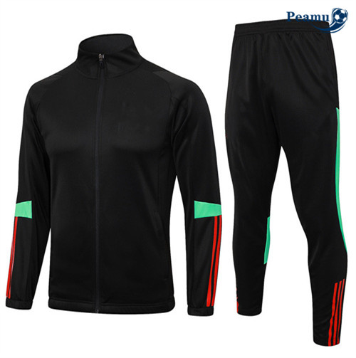Peamu - Maillot foot Veste Survetement Manchester United Noir 2023/24 prix