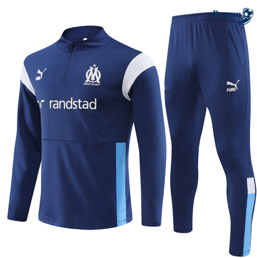 Peamu - Maillot foot Survetement Marseille Enfant Bleu 2023/24 Paris