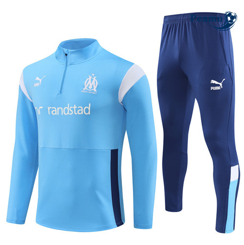 Peamu - Maillot foot Survetement Marseille Bleu 2023/24 discout
